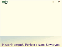 Tablet Screenshot of perfectrockband.pl